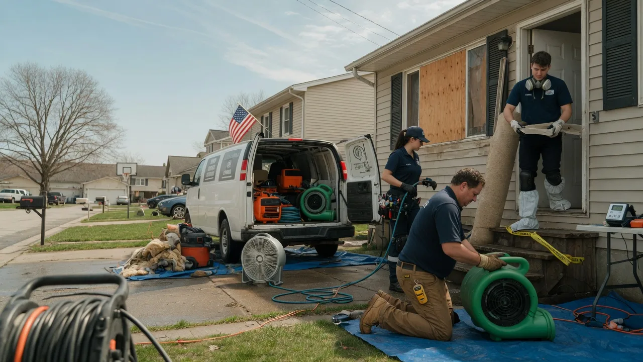 Water Damage Restoration in Friendsville, PA near me